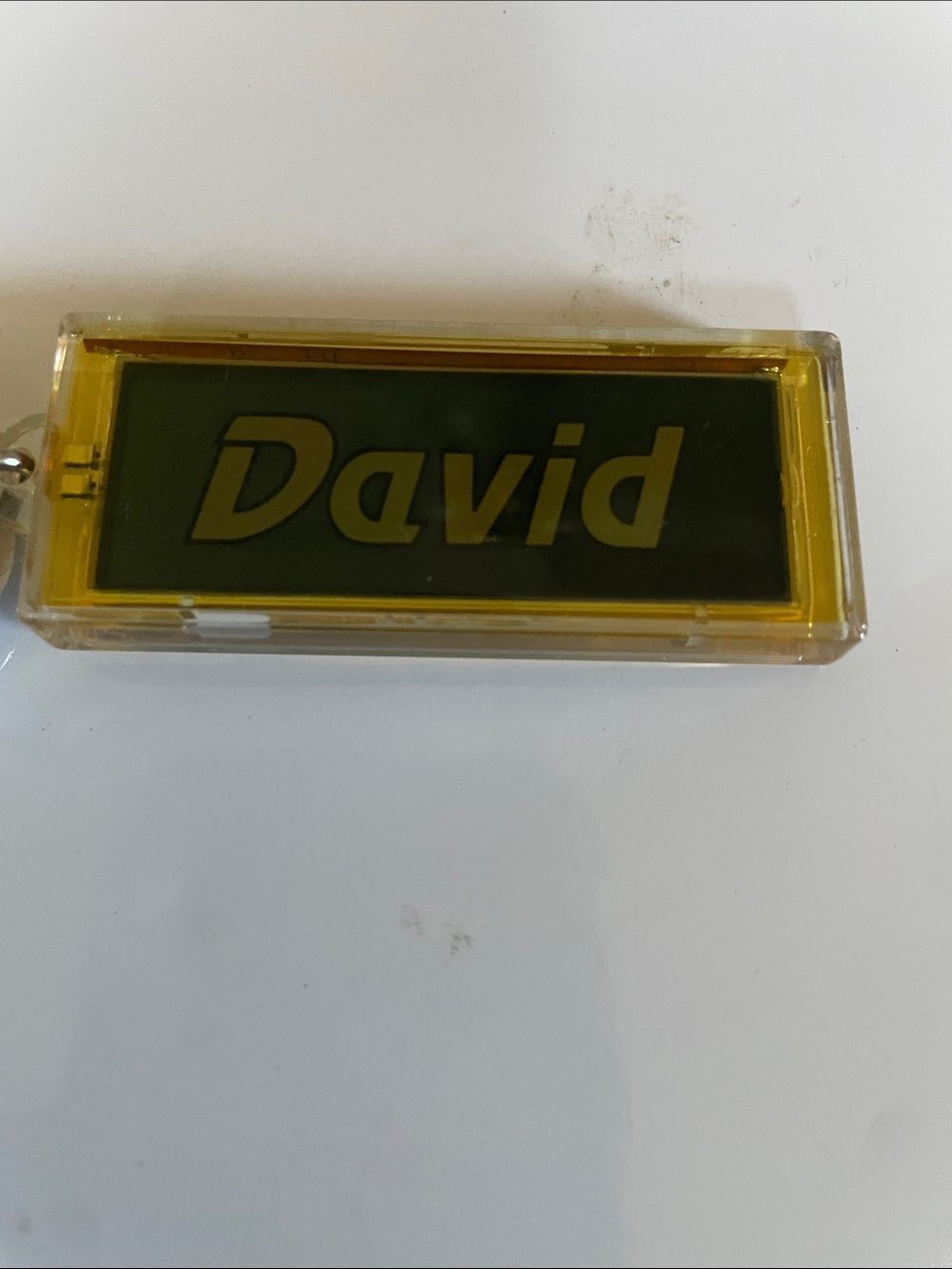 Personalized Solar Powered Keychain